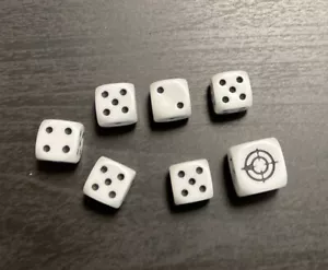 Dice x6 and Scatter Dice - Warhammer 40k - Games Workshop - Picture 1 of 1