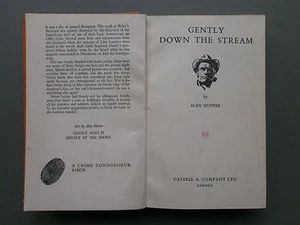 ALAN HUNTER - GENTLY DOWN THE STREAM HB 1ST 1957 GEORGE GENTLY, BOOTS LIBRARY - Bild 1 von 6