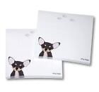 Chihuahua Sticky Notes Notepad - Black - 100 Sheets