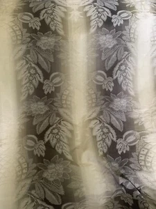 1.50 mtrs of Zoffany? Ombre Damask Fabric Grey and cream. - Picture 1 of 5