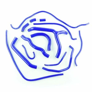 FOR HONDA VFR 800 FI VTEC 2002-2014 COOLANT BLUE SILICONE RADIATOR HOSE KIT - Bild 1 von 5