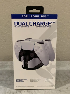 Collective Minds Charging Station PS5 Controllers DualSense White New in Box - Image 1 of 4
