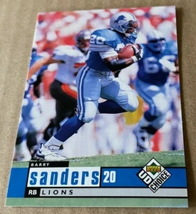BARRY SANDERS 1998 Upper Deck UD CHOICE Card #322 NM-MT - Picture 1 of 2