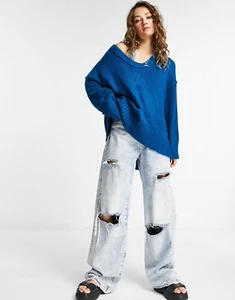 Brookside Tunika in Halcyon Blue Free People Farbe: Halcyon Blue - Bild 1 von 2