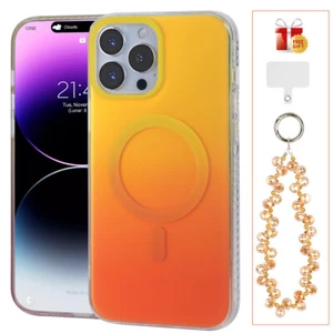Waterproof iphone 15 Case Shockproof Gradient Magsafe Cover For 12 13 14 Pro Max - Picture 1 of 10