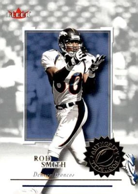 2001 Fleer Authority #55 Rod Smith Denver Broncos - Image 1 of 2