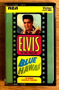 ELVIS PRESLEY: BLUE HAWAII (1961) SOUNDTRACK CASSETTE TAPE—RCA VICTOR—EXCELLENT - Foto 1 di 2