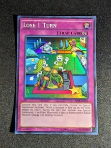 Yu-Gi-Oh! Lose 1 Turn AP08-EN013 Super Rare NM - Picture 1 of 2