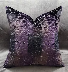 Designers Guild Kissenbezug Zannachi Violet & Omega Samt 45x45 cm - Bild 1 von 3
