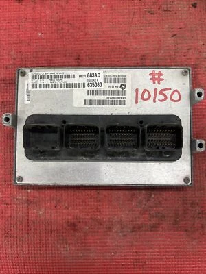 Jeep Grand Cherokee 2012 2013 motor de 3,6 L ECU ECM 68111683AC # 10150 Foto 1 de 2