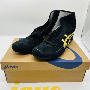 ASICS Wrestling Boxing Shoes 1083A001 Successor to EX-EO TWR900 Black Gold 28cm - Picture 1 of 4