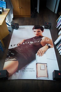 CHANEL COCO KATE MOSS B French Bus Vintage Advertising Fashion Poster Original - Picture 1 of 7