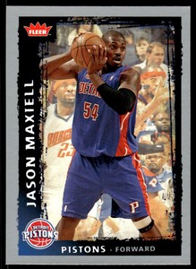 2008-09 Fleer Jason Maxiell Detroit Pistons #10