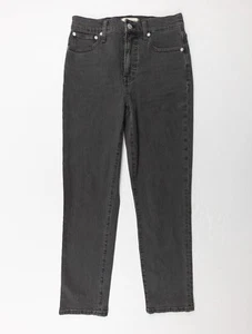 Madewell Jeans Womens 26 Black Denim Pants The Perfect Vintage Stretch NEW - Picture 1 of 18