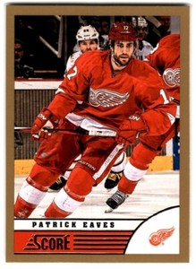 2013-14 Score Gold Patrick Eaves #178 Detroit Red Wings