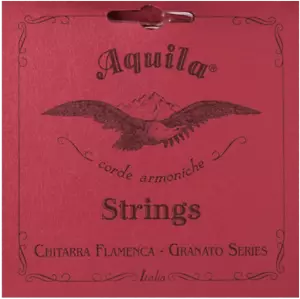 JEU DE CORDES GUITARE FLAMENCA AQUILA GRANATO 135C - Foto 1 di 1