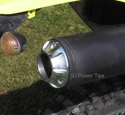 PUNTA DE ALIMENTACIÓN 3D SUZUKI DRZ DR-Z250 DR-Z400 S E SM KLX 400 con PANTALLA ANTICHISPAS Foto 1 de 4