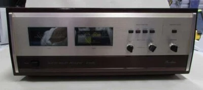 Accuphase P-300X Stereo Power Amplifier Transistor Silver P-300 P-300S base JPN - Image 1 of 4