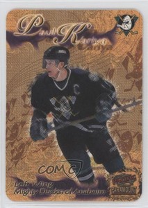 1997-98 Pacific Paramount Photoengravings Paul Kariya #1 HOF