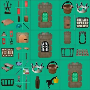 Playmobil Rathaus Weinstube 3447 Ersatzteile Zubehör zum Auswählen #P38 - Bild 1 von 48