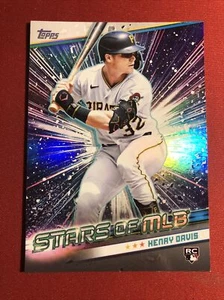 2024 Topps Stars of MLB Henry Davis Pittsburgh Pirates #SMLB-27 RC - Picture 1 of 2