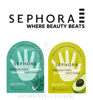 Sephora Aloe Vera Hand, Handschuhe feuchtigkeitsspendend & verschönernd ORIGINAL