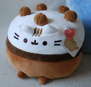 Pastel de helado Gund Pusheen original grande 11" juguete suave/cojín - Imagen 1 de 6