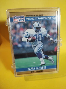 1990 Proset Football Award Winner Subest Barry Sanders ROY 1-29 - Bild 1 von 3