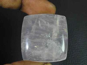 32X33X9MM Natural Rosa Cuarzo Octágono Cristal Curativo Cabujón Piedra Preciosa r15 - Imagen 1 de 9