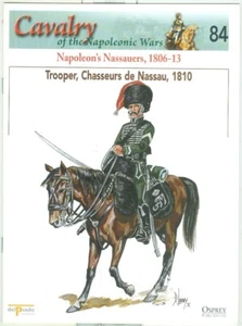 Osprey-del Prado-Napoleonic Wars-France's German Allies-Nassau-Cavalry-Uniforms! - Foto 1 di 1