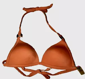 NEW Victorias Secret PINK Swim Push Up Padded Triangle Bikini Top Small N5002 - Picture 1 of 3