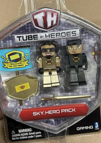 JAZWARES TUBE HEROES SKY HERO PACK - Action Figures - BRAND NEW! | eBay