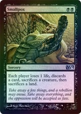 Smallpox - Foil New MTG M12 Magic 2012