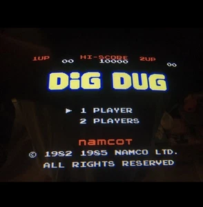 Nintendo Playchoice 10 Dig Dug Cart Pc-10 Digdug - Picture 1 of 4