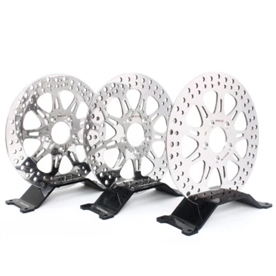 Polishing 11.5" Front Rear Brake Rotors for Harley Touring Road Glide 2000-2007 - Image 1 of 4