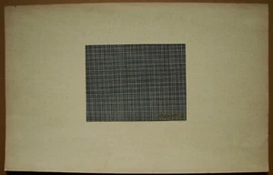 Ukrainian Soviet monotype graphic abstract art - Picture 1 of 5