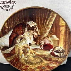 1991 Edwin M Knowles Little Red Riding Hood Lmtd Edition Collectors Plate Rare!! - Picture 1 of 6