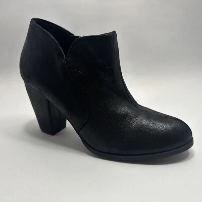 Michael Antonio Ankle Boots - Women’s Size 10 Chunky Heel Zip-Up Booties - Image 1 of 4