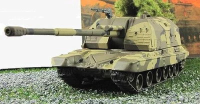 1:72 Soviet self-propelled artillery 2S19 MSTA-S №82 series Russian tanks  - Image 1 of 3