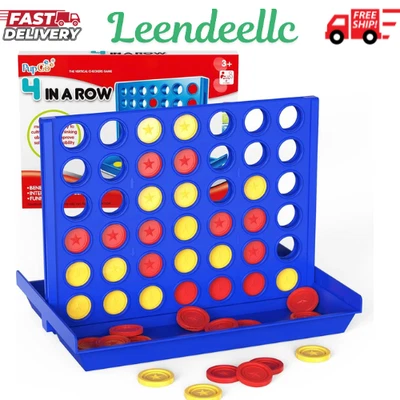 Standard Size 4 in a Row Game for Kids Ages 3+,Classic Family Board Game for Kid - Image 1 of 4