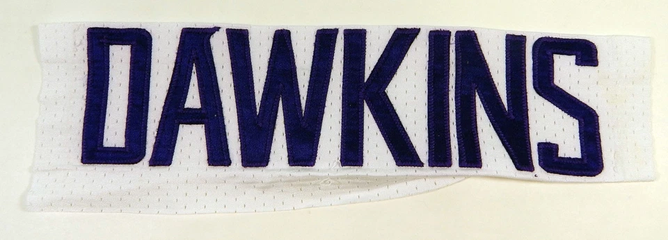 2013 Minnesota Vikings Everett Dawkins #79 juego emitido placa de identificación blanca DP14707 Foto 1 de 1