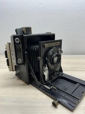 Câmera de Grande Formato Velocidade Gráfica 4x5, Lente Kodak Anastigmat F-4.5 51/2” VINTAGE - Imagem 1 de 4