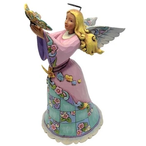 Jim Shore Heartwood Creek Let Love Take Flight Angel Butterfly Wings 4037654 - Picture 1 of 11