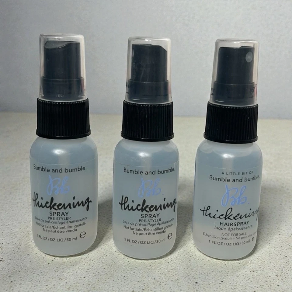 Spray espesante para el cabello Bumble and bumble paquete de 3 tamaño de viaje Foto 1 de 4