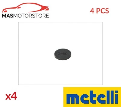 VALVE CLEARANCE ADJUSTING DISC METELLI 03-0-28280 4PCS FOR SUZUKI SX4 1.6L - Image 1 of 4