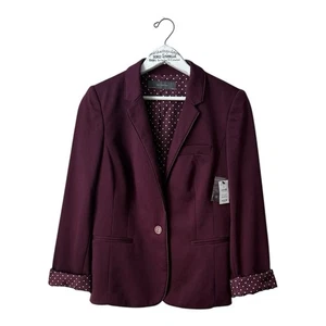 The Limited Deep Plum Blazer - Damen Größe Medium Neu mit Etikett - Bild 1 von 7
