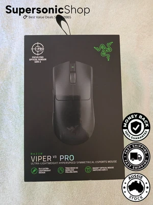 Razer Viper V3 Pro Wireless Esports Mouse - Ultra-Lightweight 8K Polling (Black) - image 1 of 4