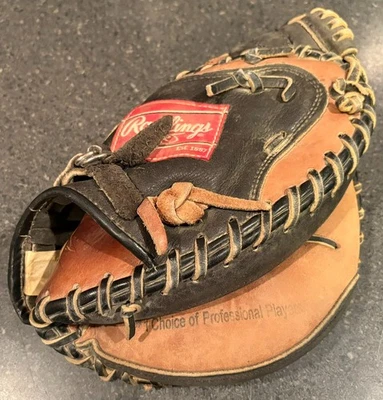 Guante de béisbol Rawlings Jorge Posada RHT Youth Catchers RCM45BT punta ligera Fastback Foto 1 de 4
