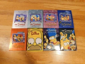 The Simpsons: Seasons 1-8 DVD Lot, Discs tested & Manuals Included - Picture 1 of 12