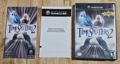 Time Splitters 2 (Nintendo GameCube, 2002) Complete CIB w/ Registration  - Image 1 of 4